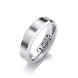 Guaranteed 100% Sheffield Steel. Tiago Jewellery is the home of the Sheffield Steel wedding rings and cufflinks. Sheffield Jewellers, 891-893 Abbeydale Road