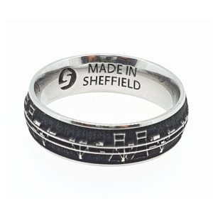 Sheffield Steel Wedding Rings