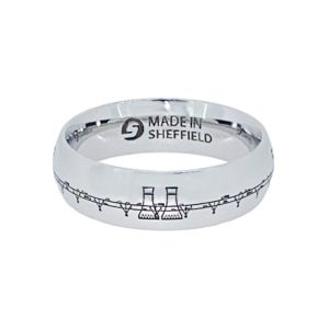 Guaranteed 100% Sheffield Steel. Tiago Jewellery is the home of the Sheffield Steel wedding rings and cufflinks. Sheffield Jewellers, 891-893 Abbeydale Road
